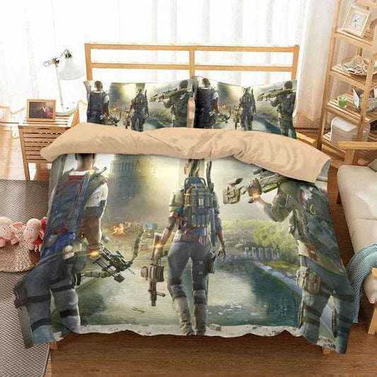 3D Customize The Division 2 Bedding Set Duvet Cove #2