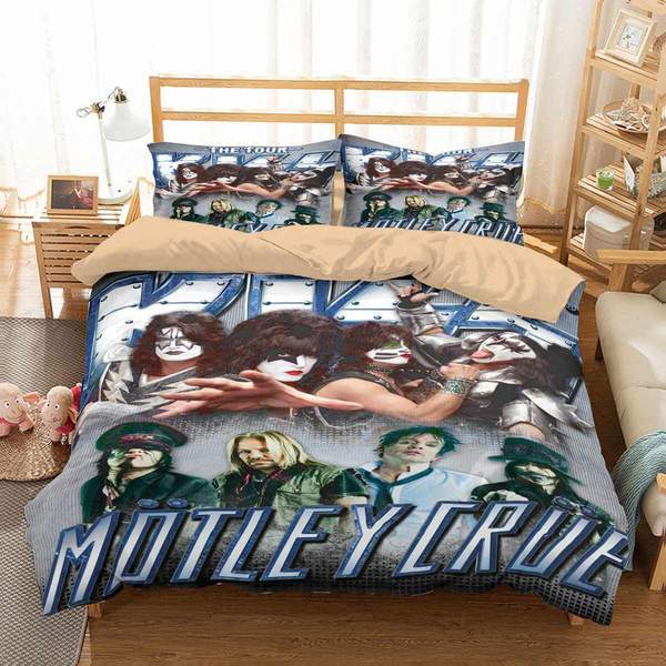 3D Customize Motley Crue Bedding Set Duvet Cover